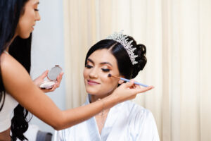 novia, boda, make up